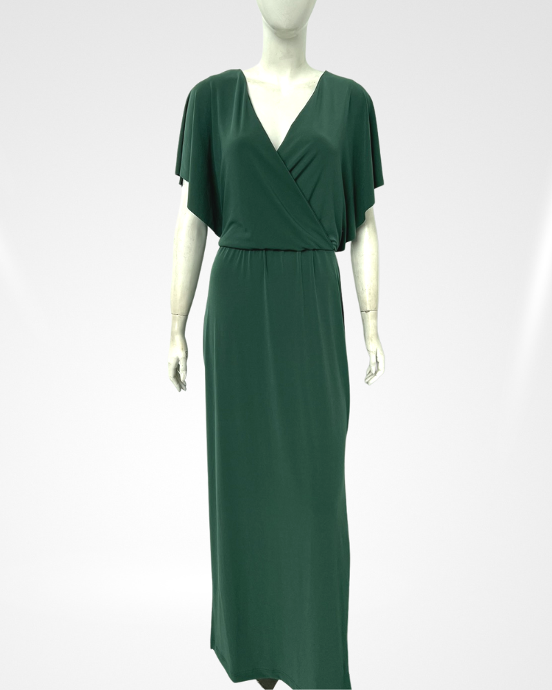 Loveleen V-Neck Jersey Maxi Dress - Cole Vintage