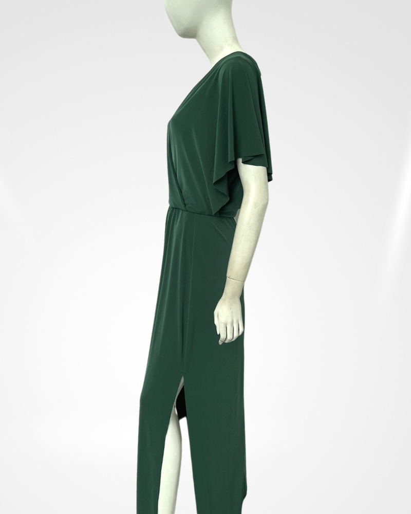 Loveleen V-Neck Jersey Maxi Dress - Cole Vintage