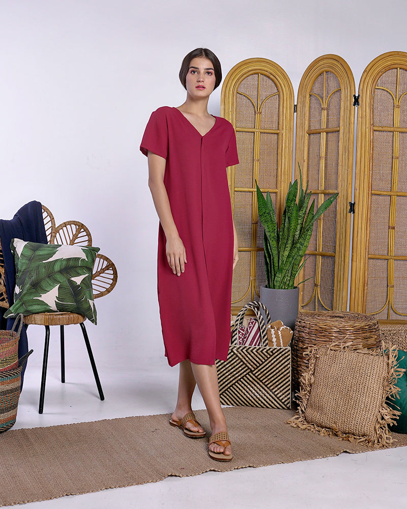 Hilaria Midi Dress - Cole Vintage