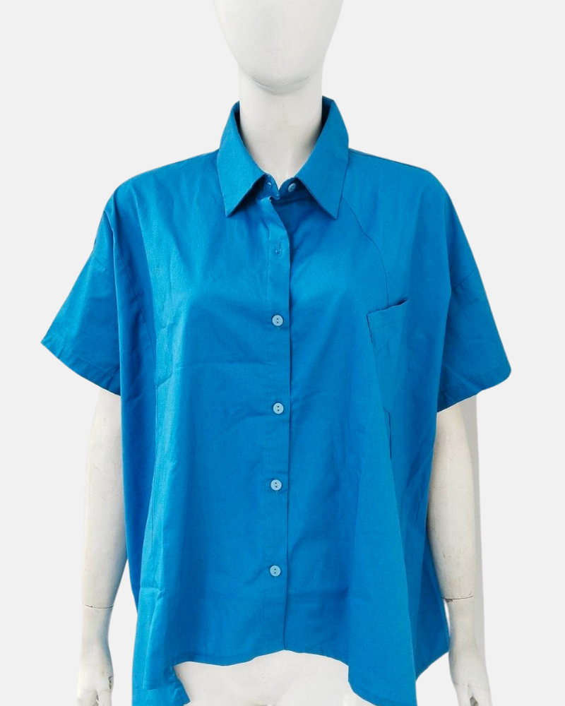 Dionne Short Sleeved Cotton Top