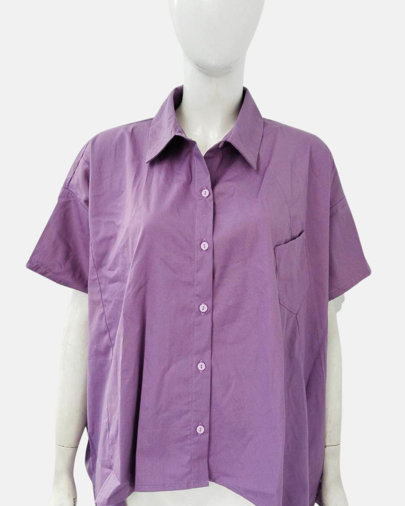 Dionne Short Sleeved Cotton Top
