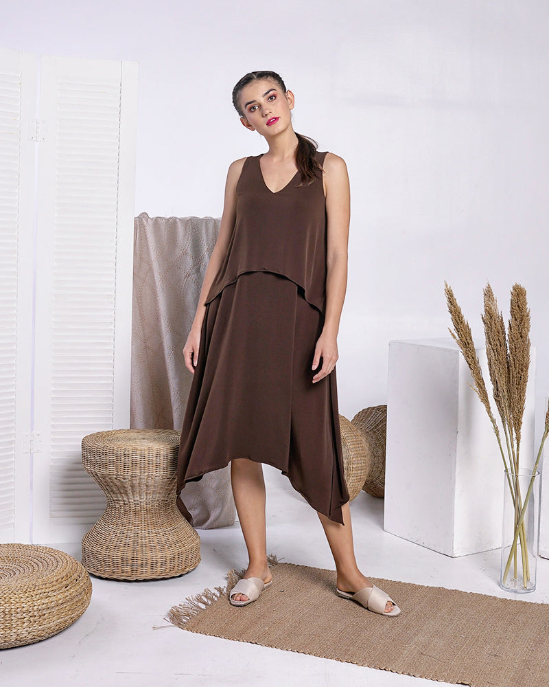Tiana Midi Dress - Cole Vintage