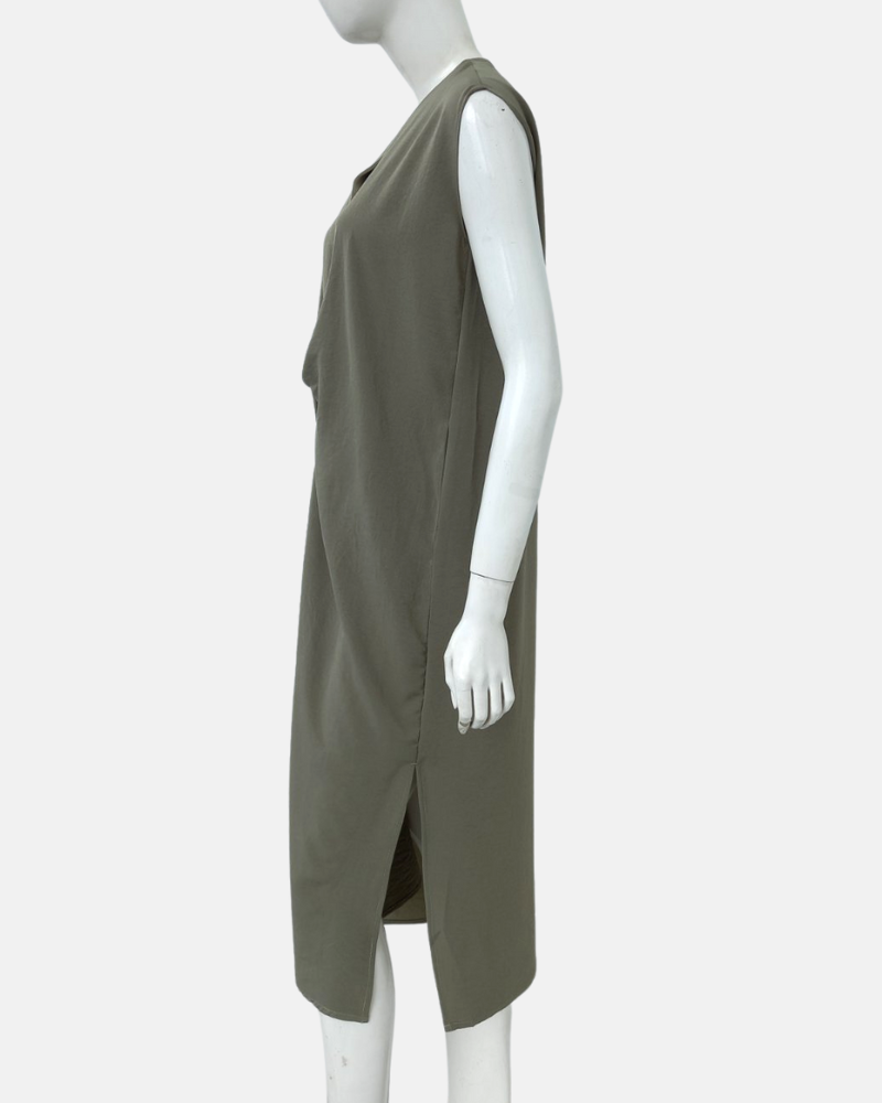 Lucinda Sleeveless V-Neck Midi Dress