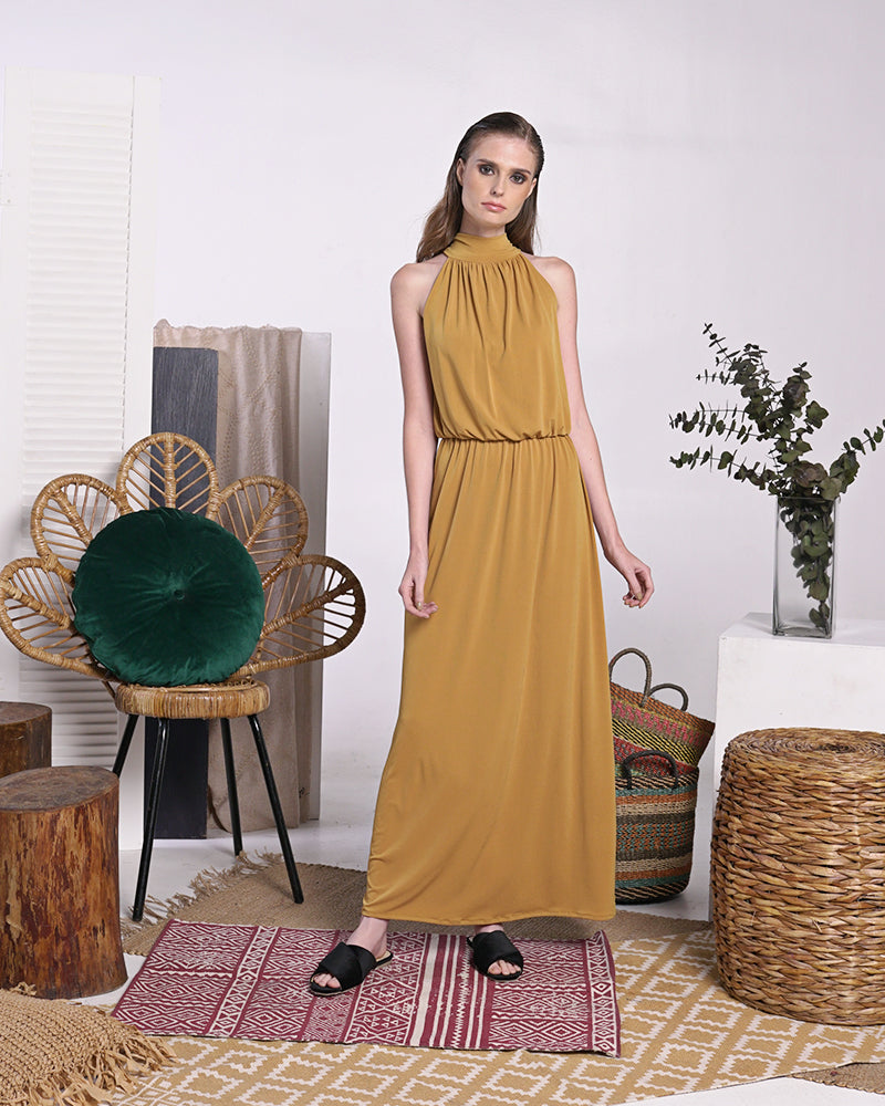 Cenobia Maxi Dress - Cole Vintage
