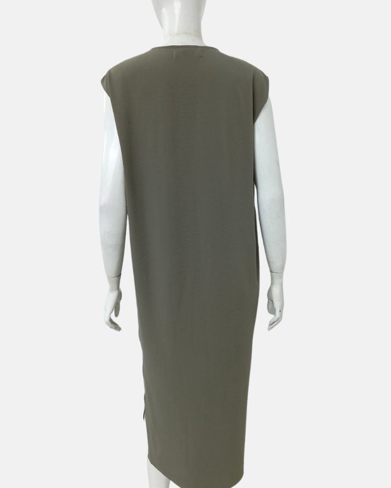Lucinda Sleeveless V-Neck Midi Dress