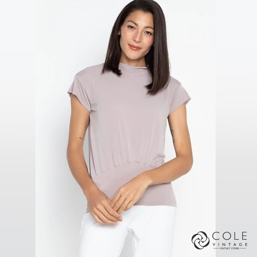 Alaina Blouson Jersey Short Sleeves Top