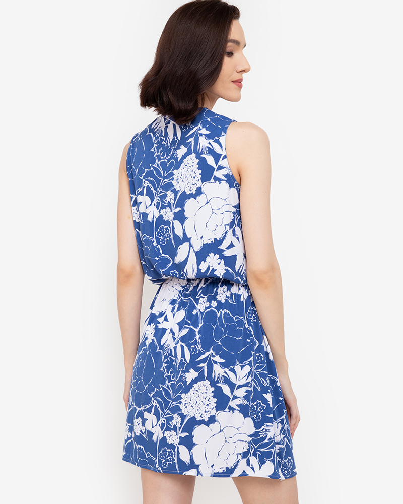 Ava Floral Sleeveless Dress