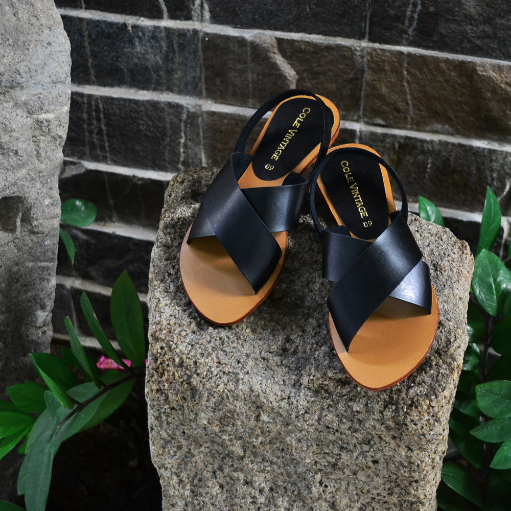 Avelino Slingback Mandals - Cole Vintage