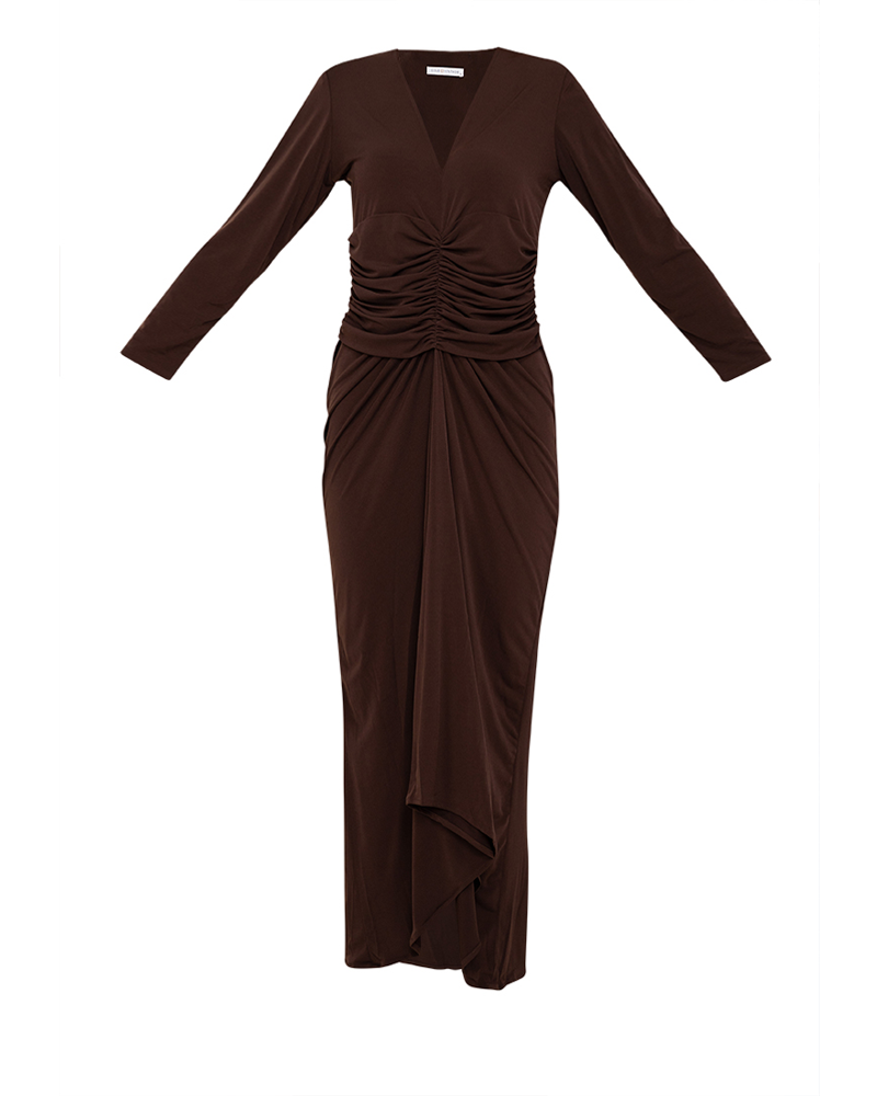 Benita Shirred Waist Maxi Dress
