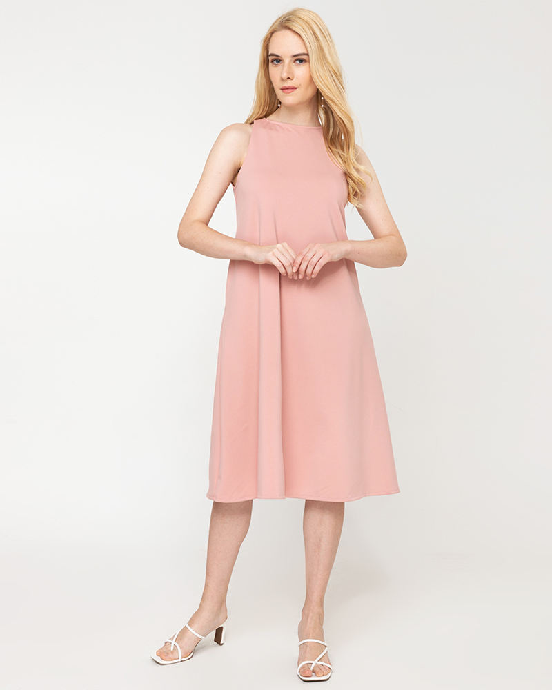 Betina Sleeveless A-Line Short Dress
