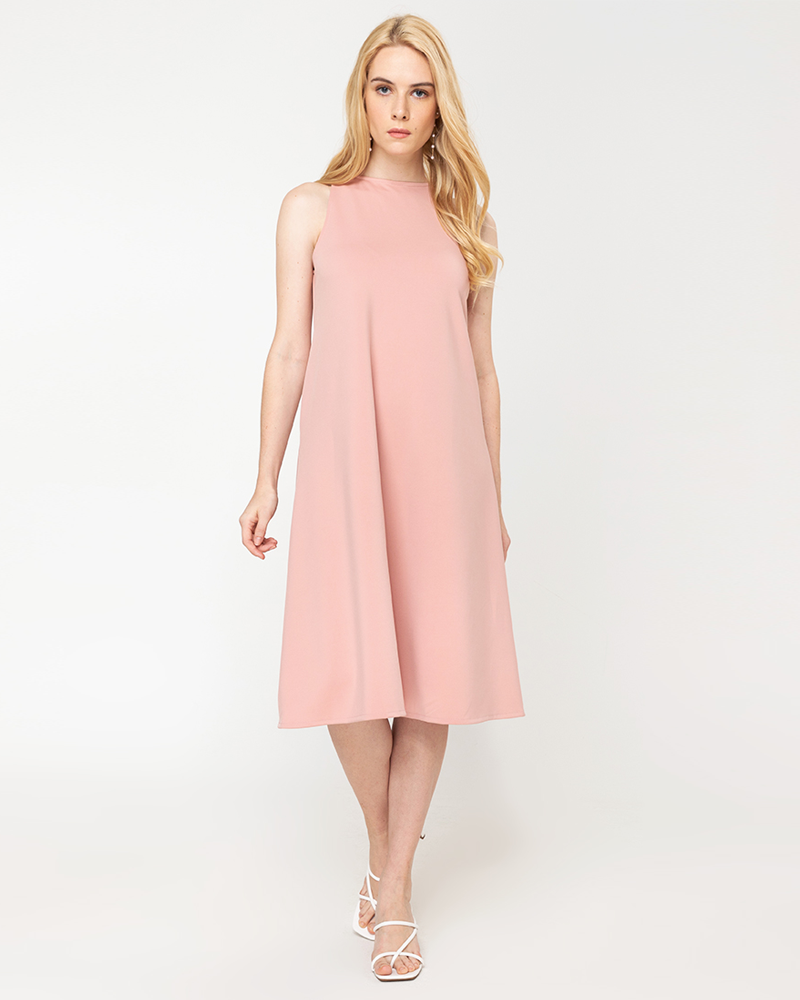 Betina Sleeveless A-Line Short Dress