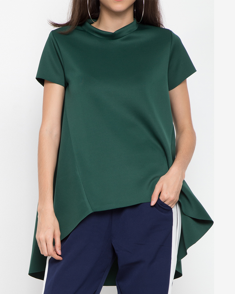 Coreen Mock Neck Top - Cole Vintage