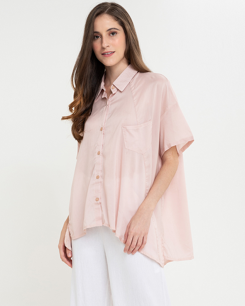 Dionne Short Sleeved Cotton Top