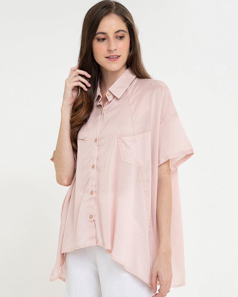 Dionne Short Sleeved Cotton Top