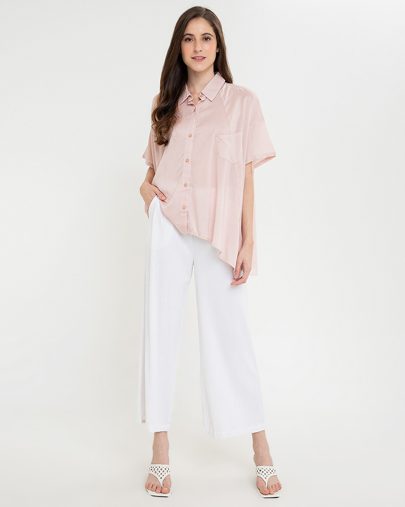 Dionne Short Sleeved Cotton Top