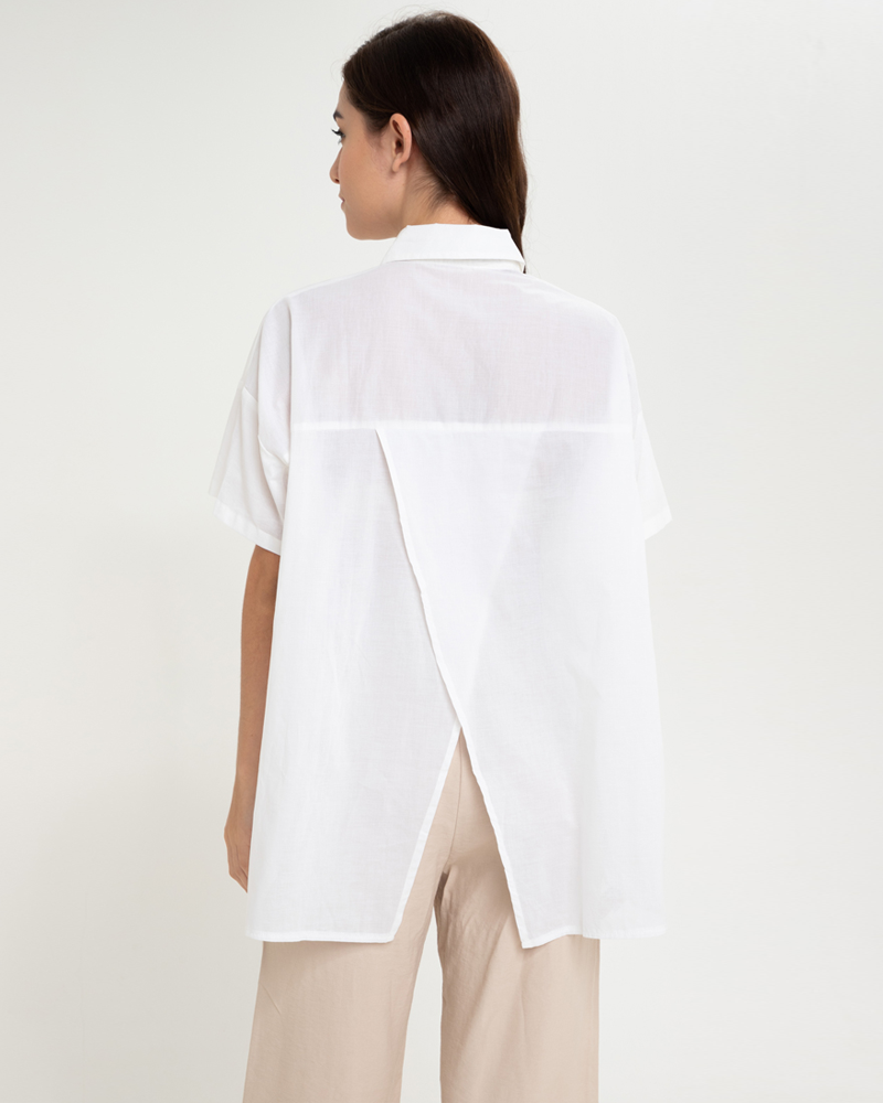 Dionne Short Sleeved Cotton Top