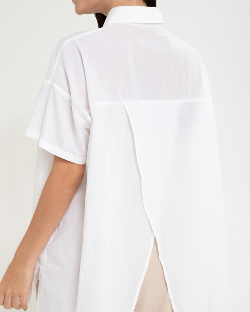 Dionne Short Sleeved Cotton Top