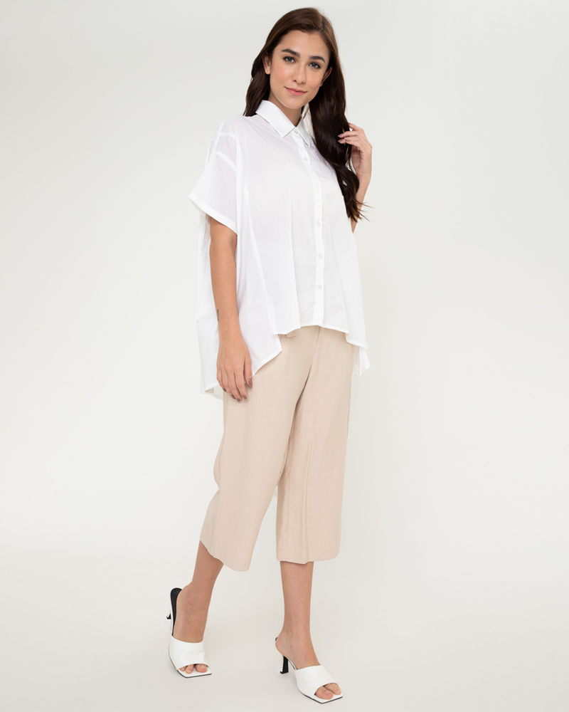 Dionne Short Sleeved Cotton Top