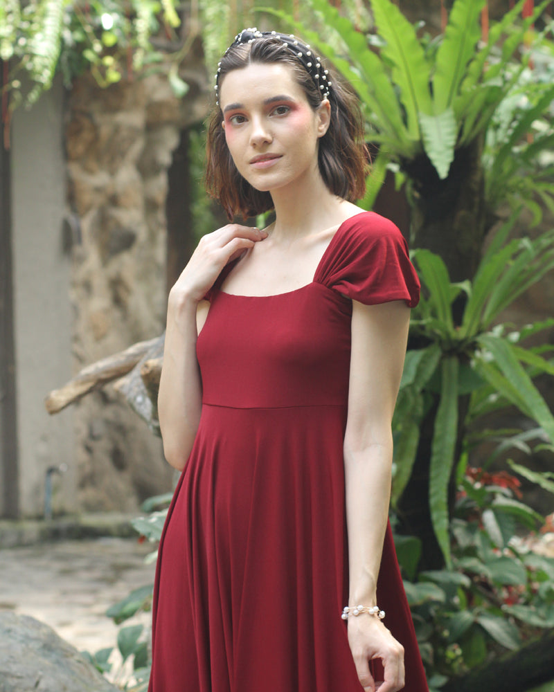 Elisea Midi Dress - Cole Vintage