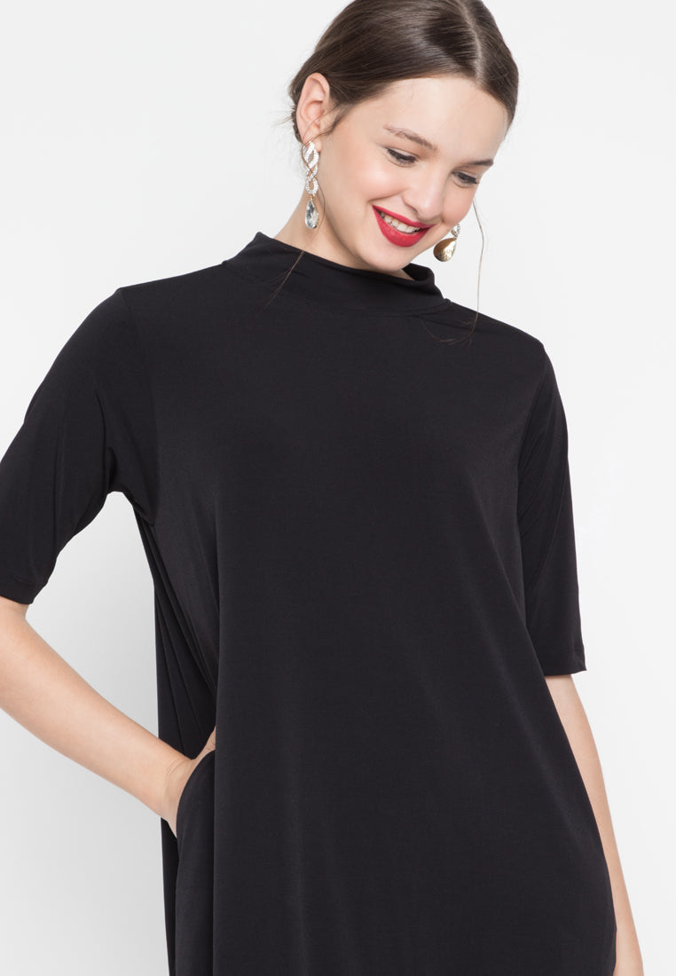 Euphemia Loose Short Dress