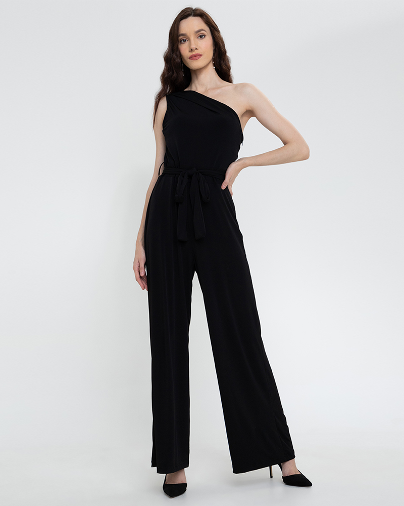 Filippa Assymetic Sleeves Jersey Jumpsuit