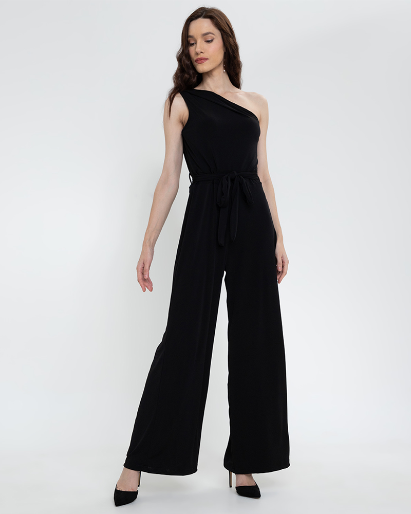 Filippa Assymetic Sleeves Jersey Jumpsuit
