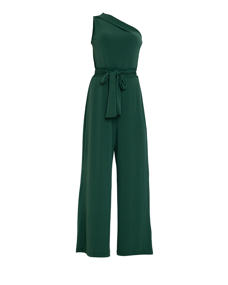 Filippa Assymetic Sleeves Jersey Jumpsuit