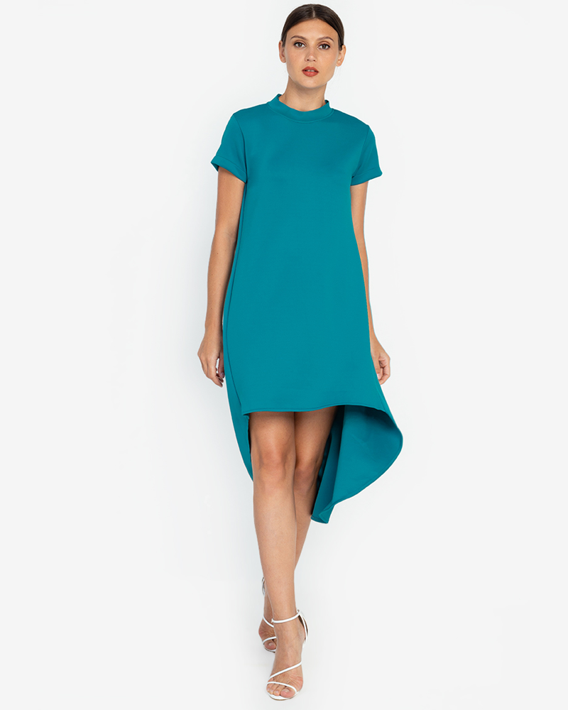 Hartley High-Low Hemline Short Dress