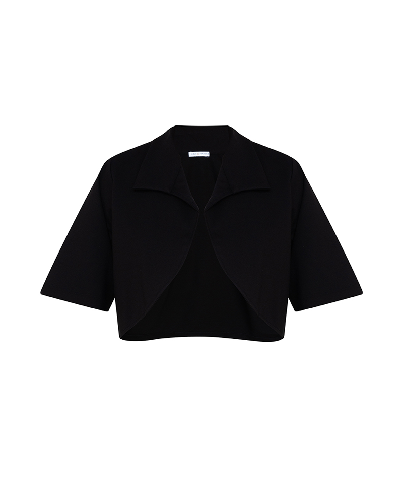 Irania Short Sleeve Cropped Coat