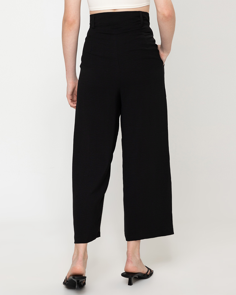 Itzel High-Waisted Tapered Pants