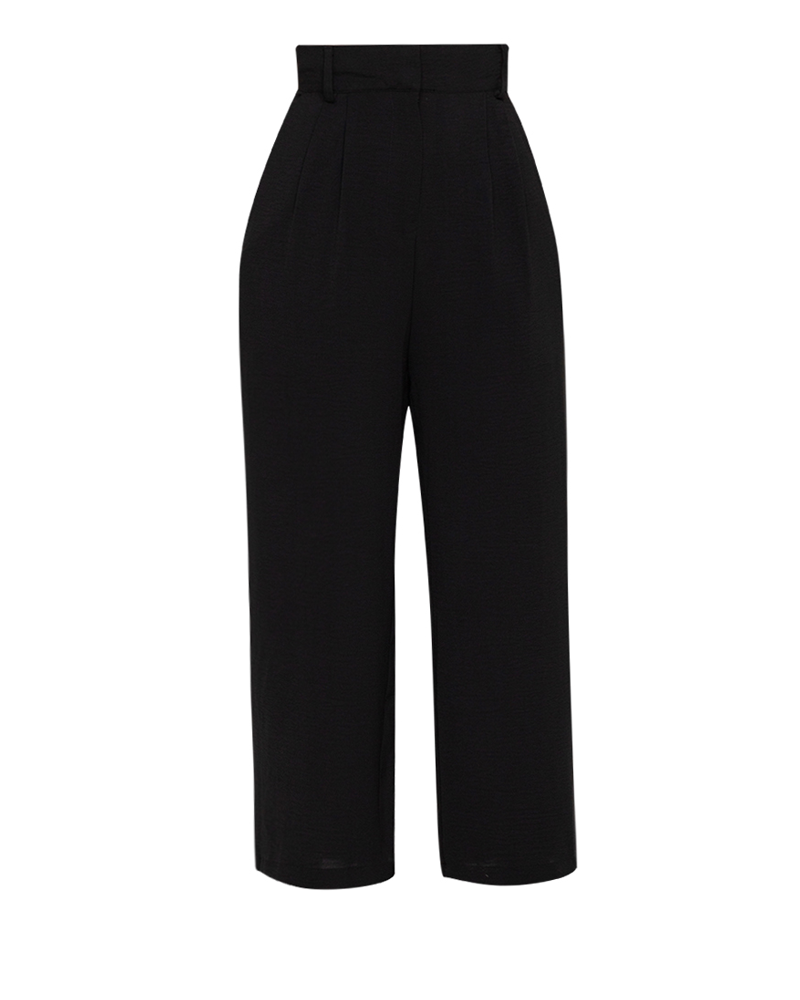 Itzel High-Waisted Tapered Pants