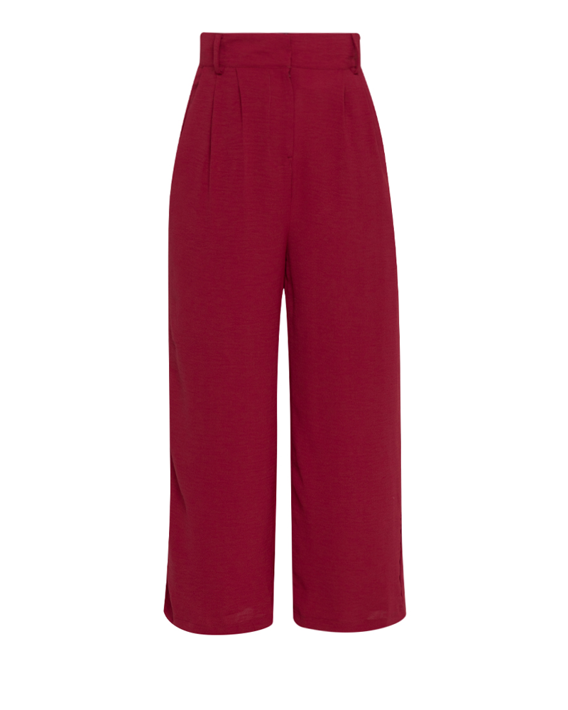 Itzel High-Waisted Tapered Pants