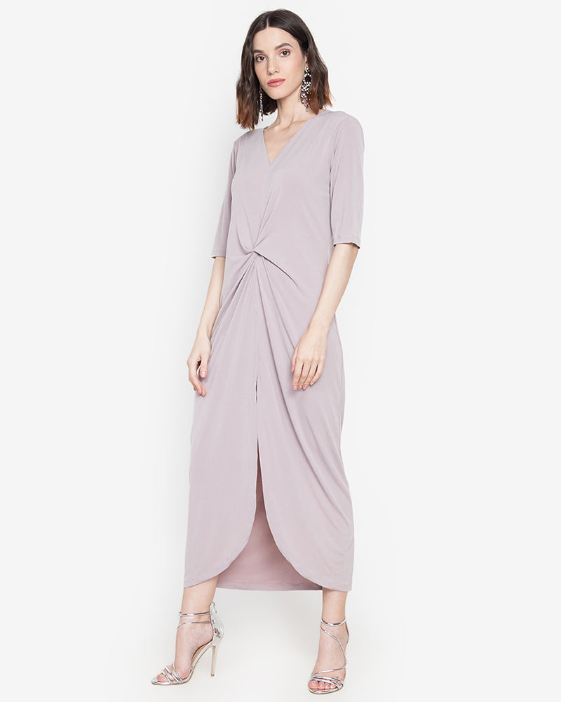 Jesse Front Knot Maxi Dress