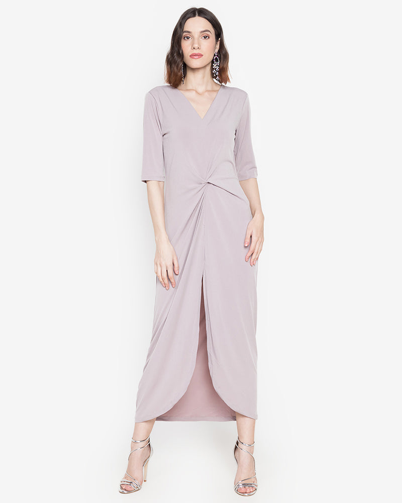 Jesse Front Knot Maxi Dress