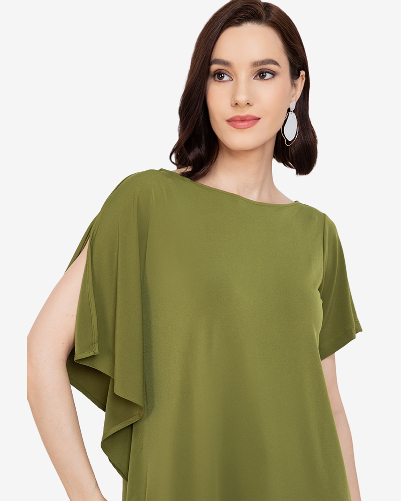 Juliana Long Asymmetrical Top