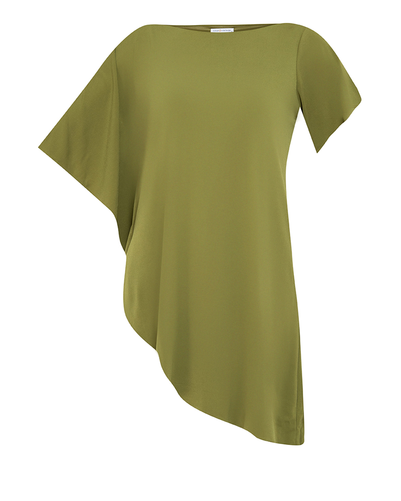 Juliana Long Asymmetrical Top