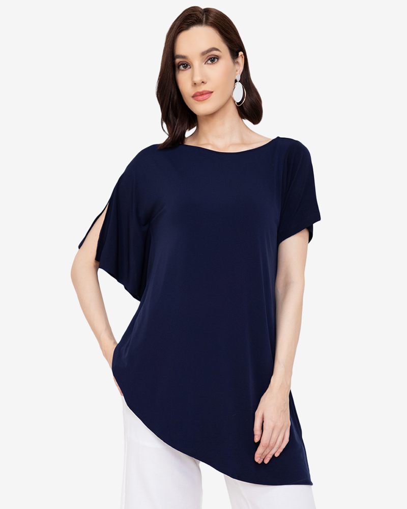 Juliana Long Asymmetrical Top