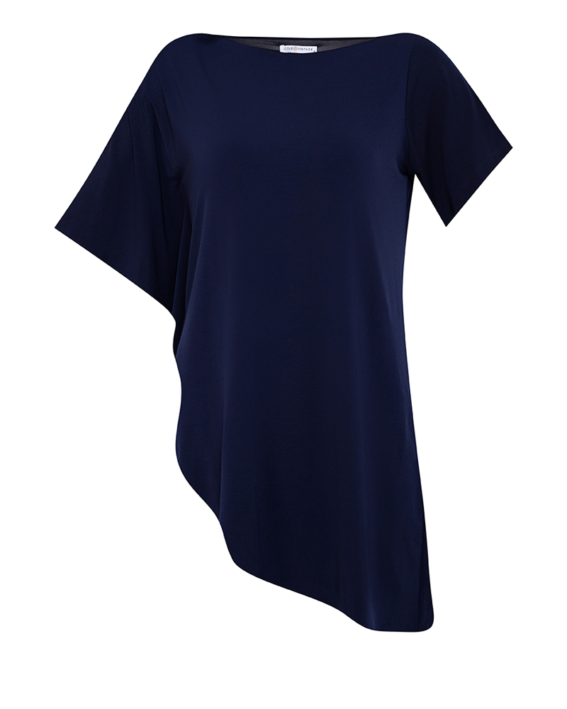 Juliana Long Asymmetrical Top