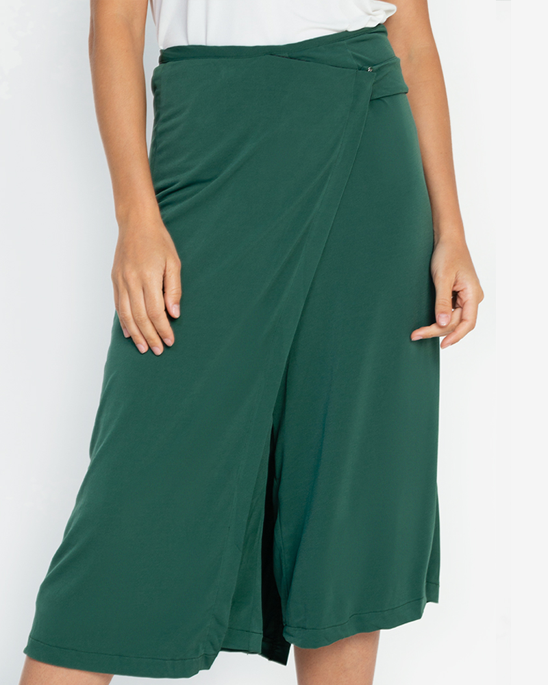 Karsyn Wrap-Style Culotte Pants