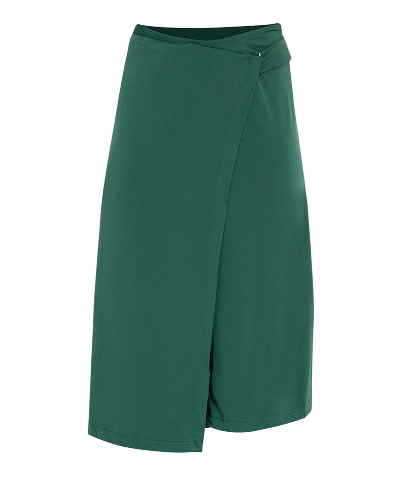 Karsyn Wrap-Style Culotte Pants