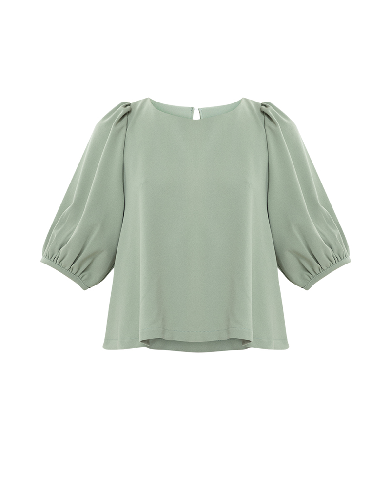 Lexi Puffed Sleeves Loose Top
