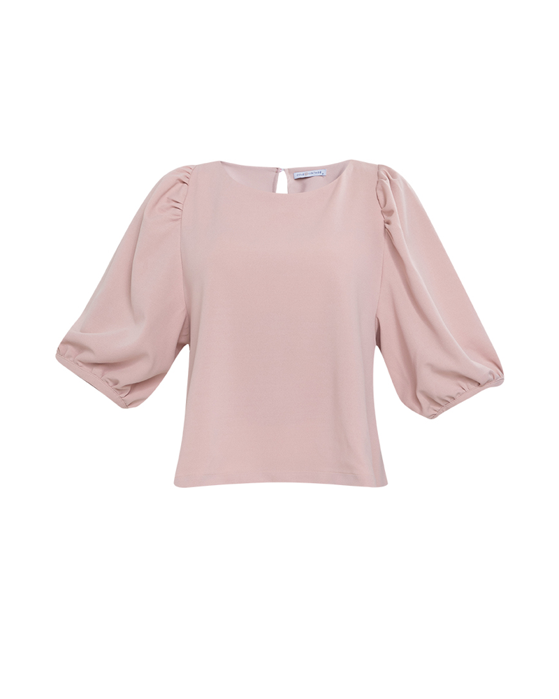 Lexi Puffed Sleeves Loose Top