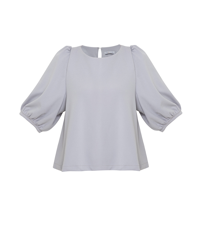 Lexi Puffed Sleeves Loose Top