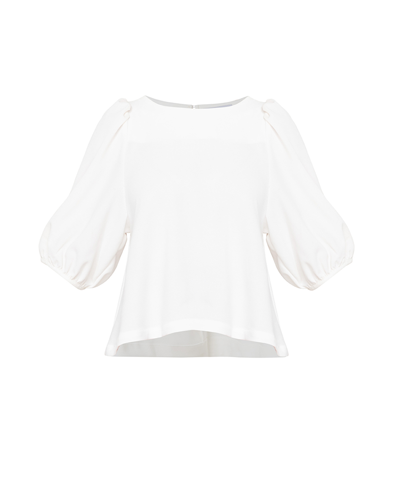 Lexi Puffed Sleeves Loose Top