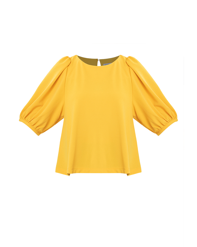 Lexi Puffed Sleeves Loose Top