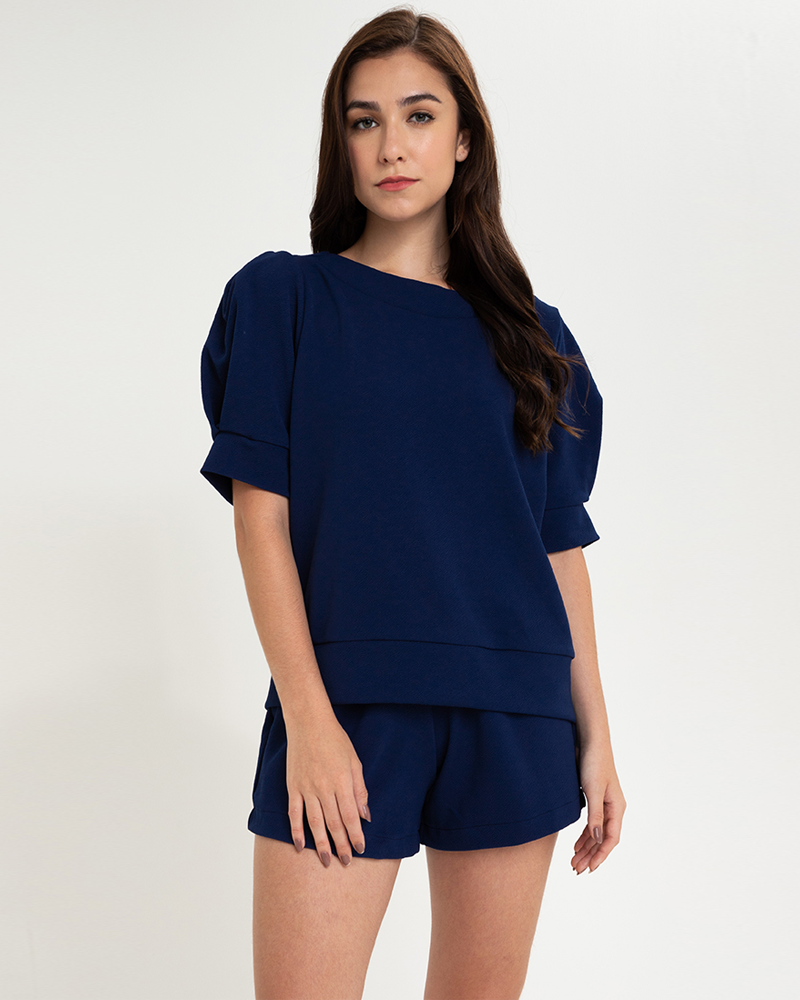Lily Puff Sleeve Top and Shorts Set