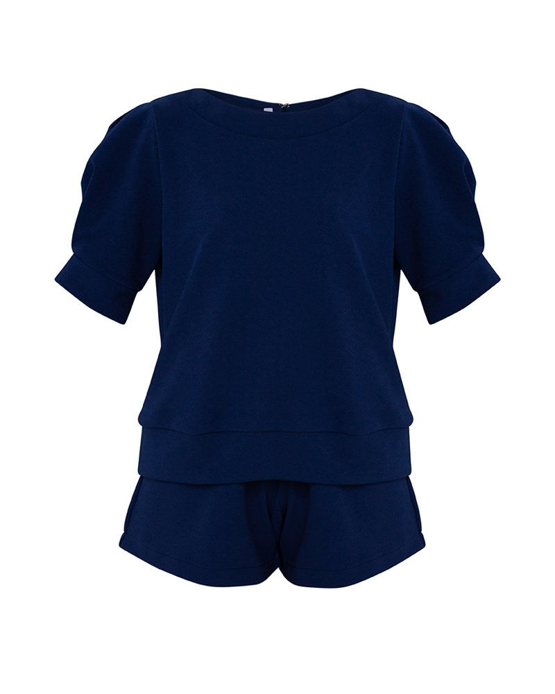 Lily Puff Sleeve Top and Shorts Set