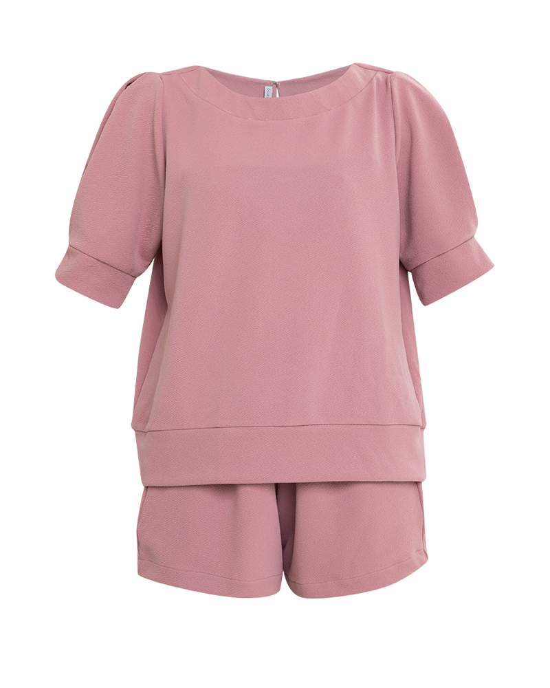 Lily Puff Sleeve Top and Shorts Set
