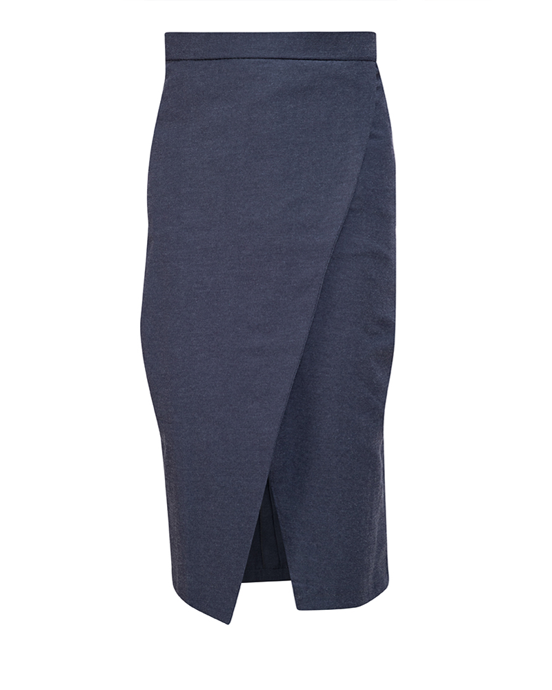 Livia Wrapped Pencil Skirt