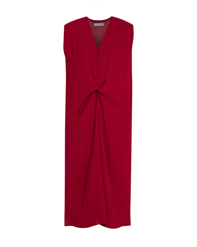 Lucinda Sleeveless V-Neck Midi Dress